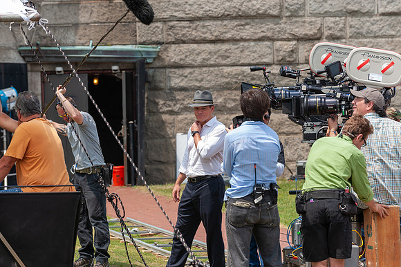 ON SET: Adjustment Bureau