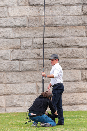 ON SET: Adjustment Bureau