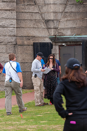 ON SET: Adjustment Bureau