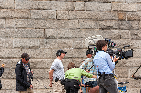 ON SET: Adjustment Bureau