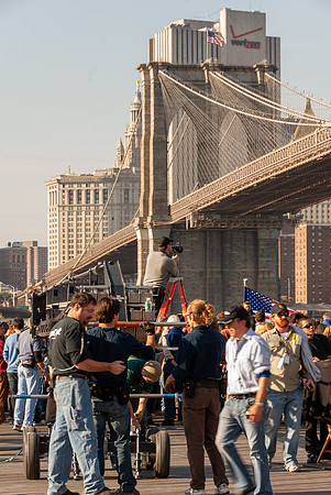 ON SET: Adjustment Bureau