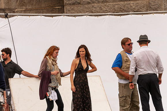 ON SET: Adjustment Bureau
