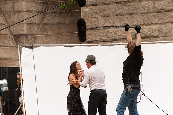 ON SET: Adjustment Bureau