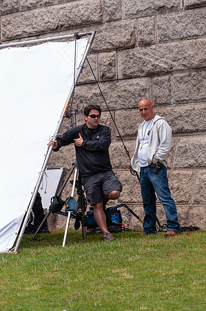 ON SET: Adjustment Bureau