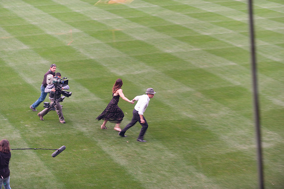 ON SET: Adjustment Bureau